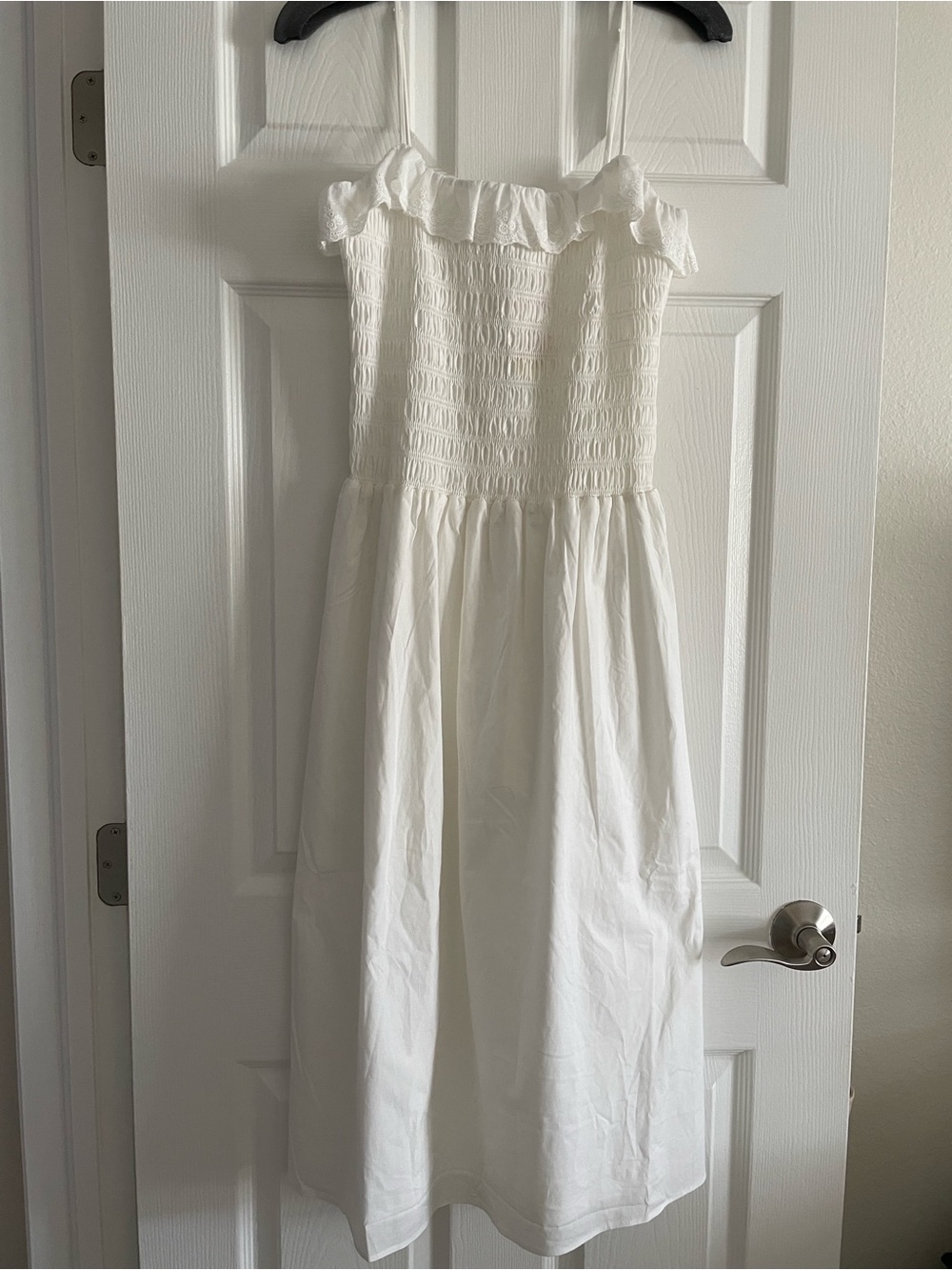 White Cotton Dress
